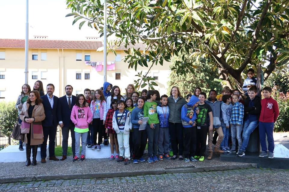 Hastear da Bandeira Verde Eco_Escolas