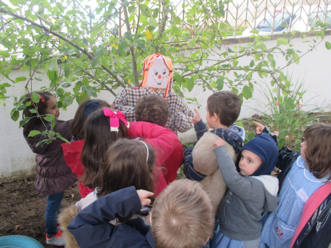 A sala 2 do JI do Centro de Actividade de Évora celebra o Global Action Day
