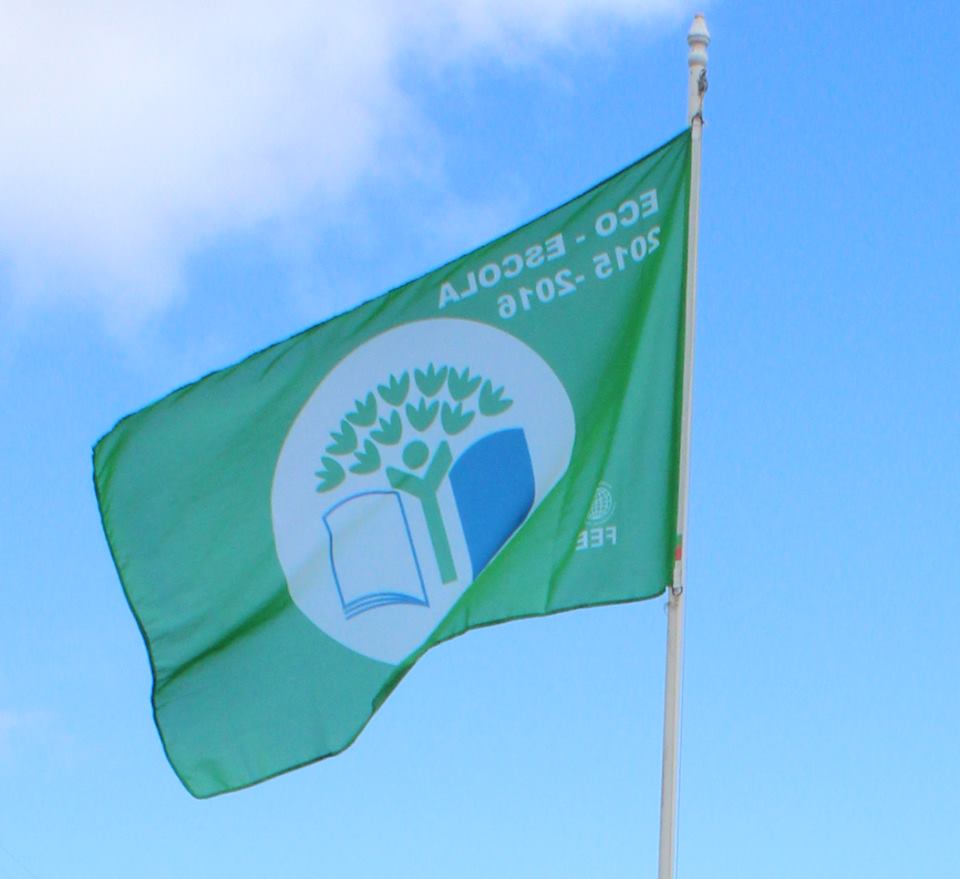 Içar da Bandeira Verde Eco-Escolas, na Escola Secundária S. Jorge – Cardeal D. Teodósio de Gouveia