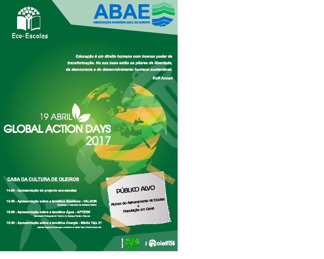 19 de abril – GLOBAL ACTION DAYS
