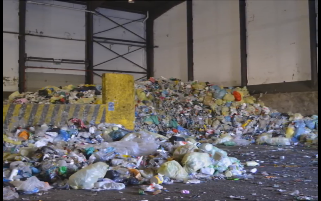 Separação de resíduos na escola