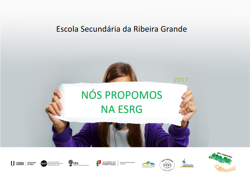 “Nós Propomos na ESRG” – candidatura para incluir um novo parque de bicicletas no recinto escolar.