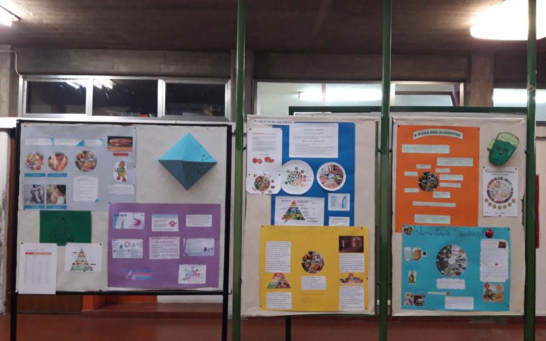 Global Action Days-Alimentação saudável e sustentável;Limpeza dos espaços exteriores da escola.