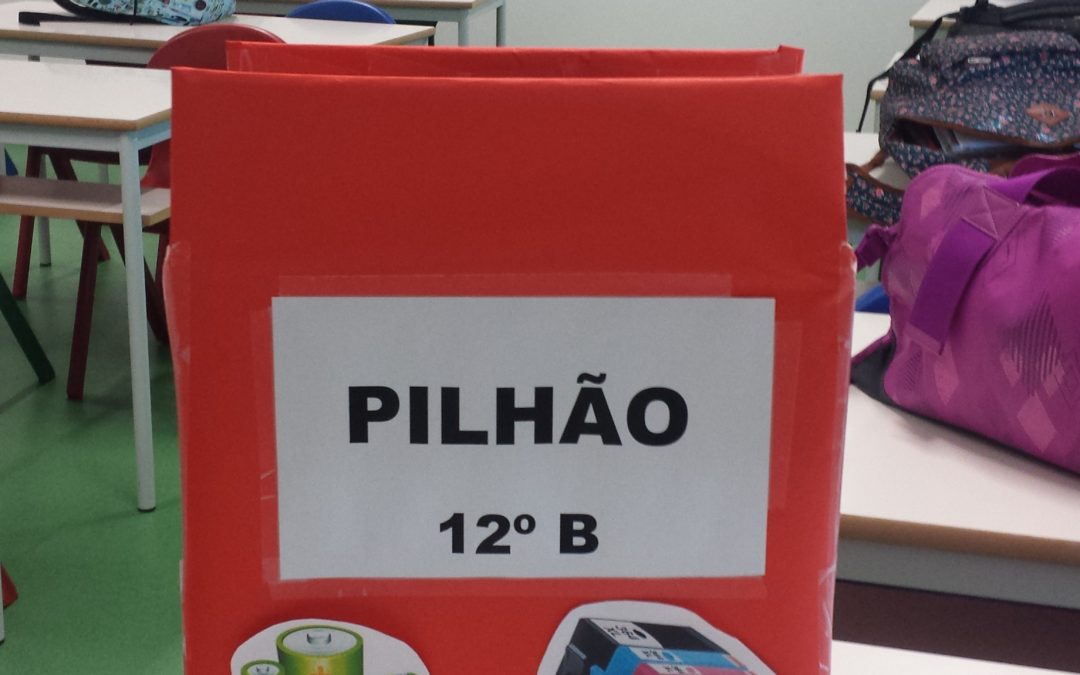 Campanha de recolha de pilhas, baterias de telemóvel e tinteiros usados
