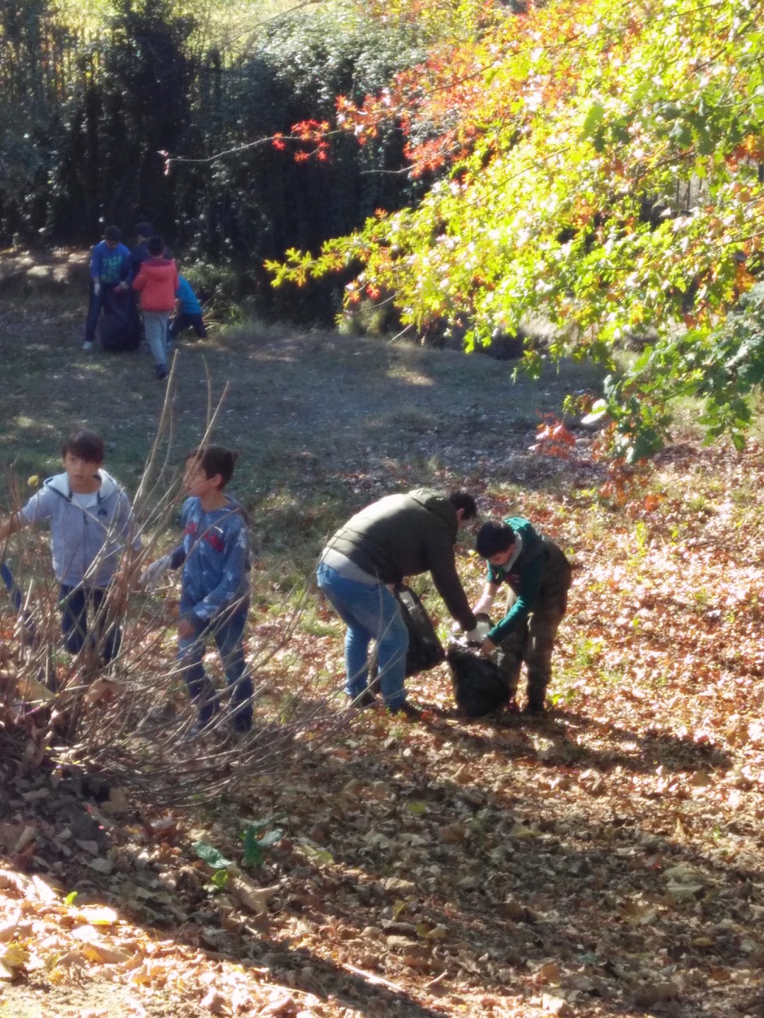 Marcha da limpeza e separação seletiva de resíduos