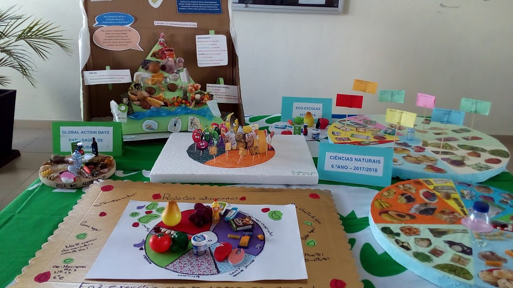 Exposição de Trabalhos – Alimentação Saudável e Sustentável