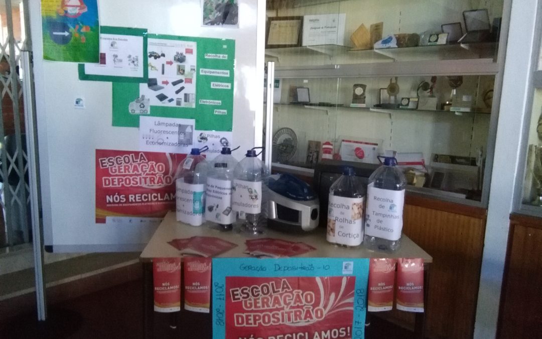 Recolha de Lâmpadas, Pilhas e REEE, rolhas de cortiça e de tampinhas de plástico