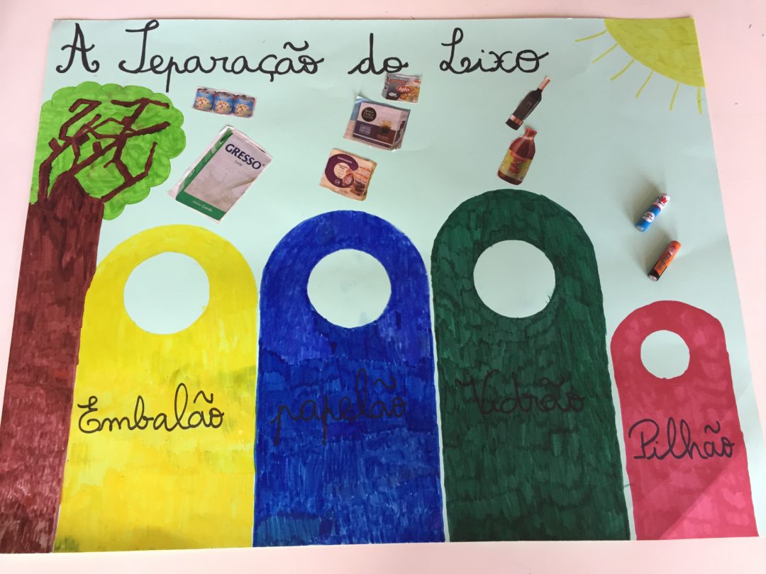 A separação do lixo