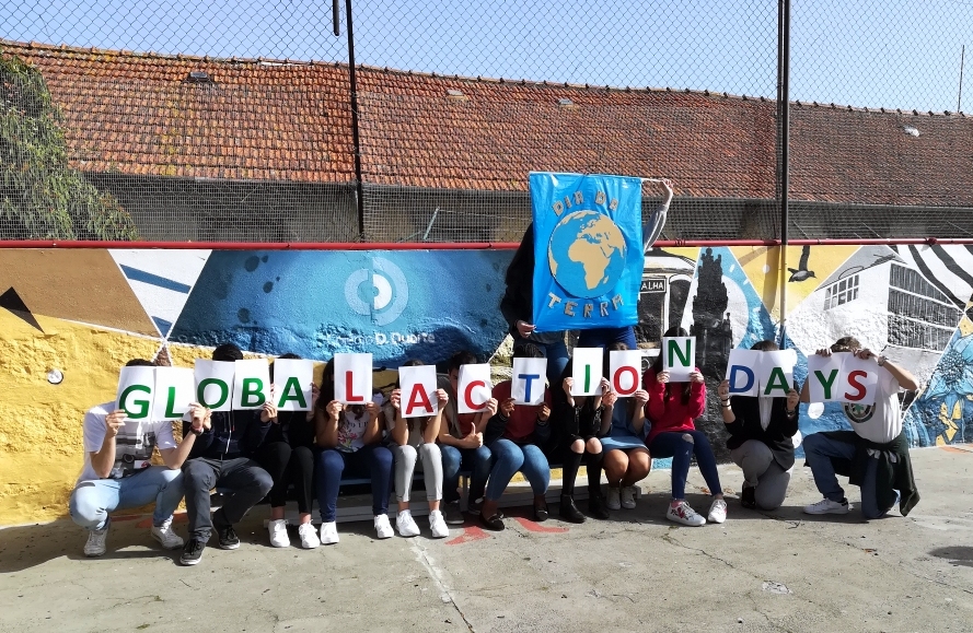 Divulgação das Brigadas verdes e das Global Action days