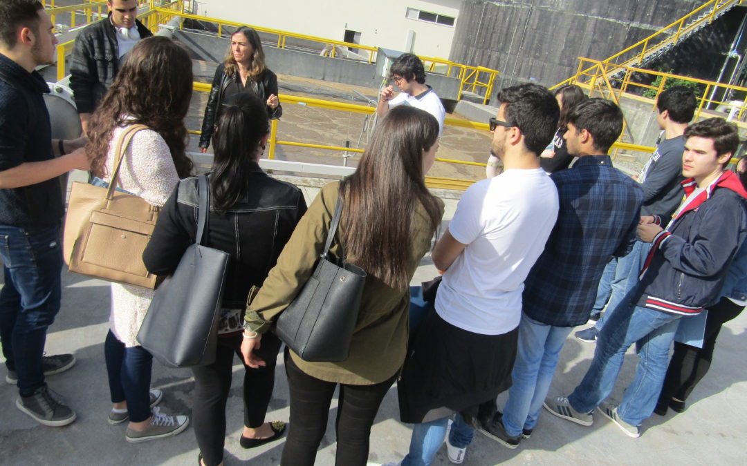 Visita de estudo à ETAR de Lamego