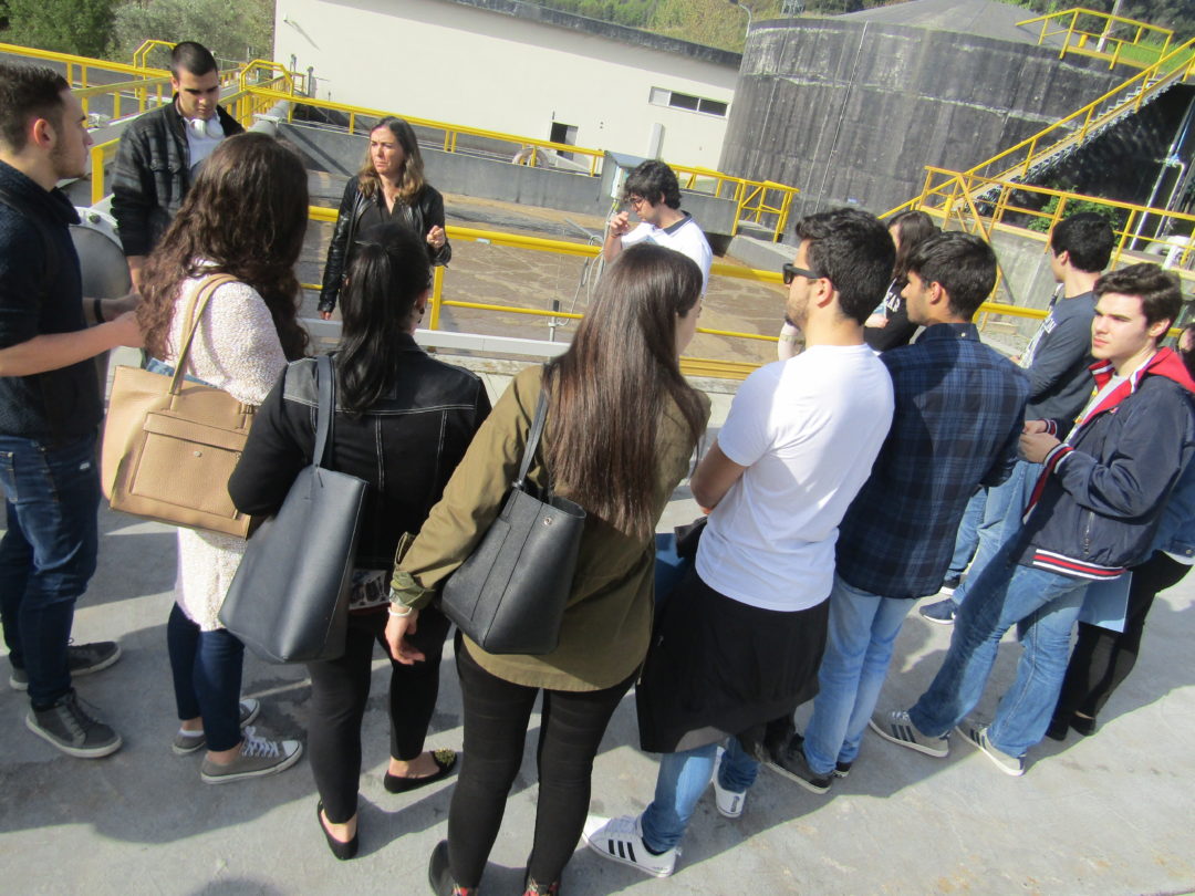 Visita de estudo à ETAR de Lamego