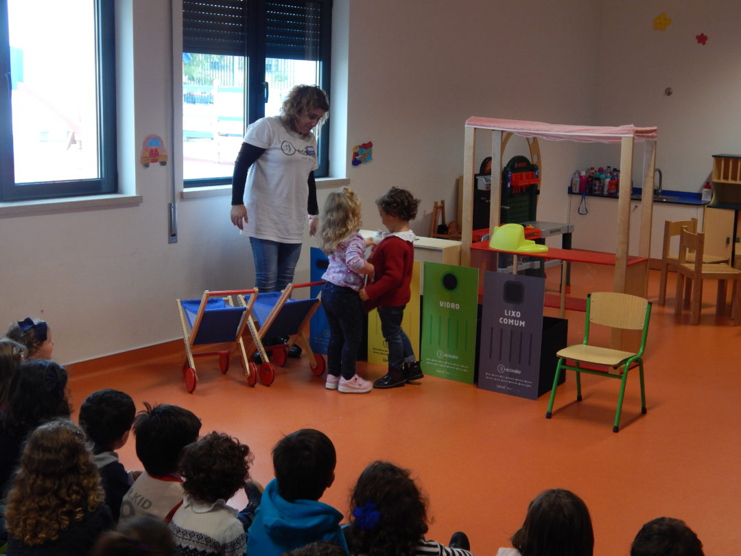 Ação de sensibilização ambiental