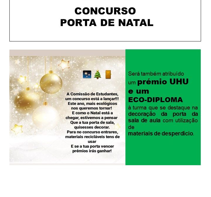 Eco-porta de natal