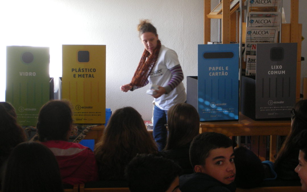 Ação de sensibilização ambiental da Valorsul