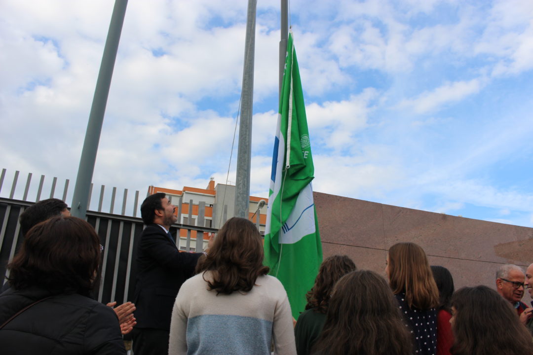 Cerimónia do Hastear da Bandeira Verde 2017/2018 da Escola Secundária João da Silva Correia (São João da Madeira)