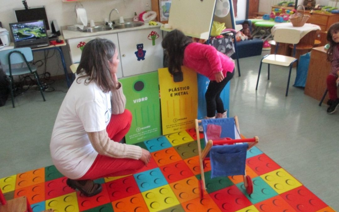Ação de Sensibilização – Separação e reciclagem de resíduos