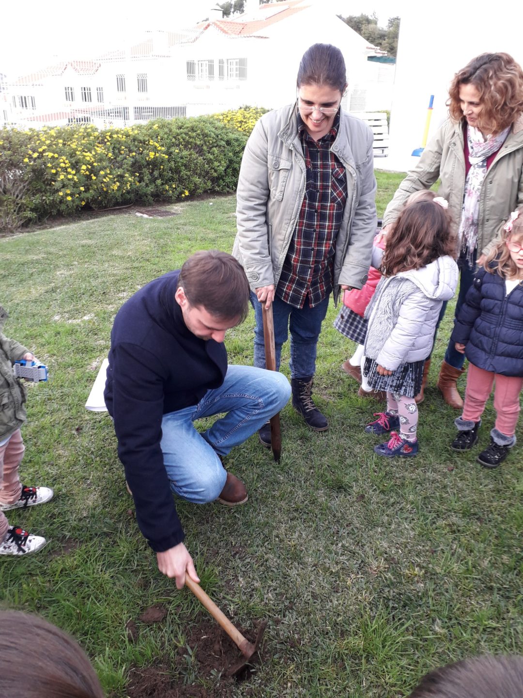 Plantar uma árvore é… alegria!