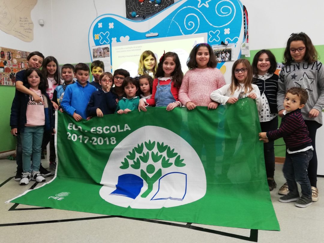 Bandeira verde e programa eco escolas do CEAN 2018 apresentada à comunidade escolar.