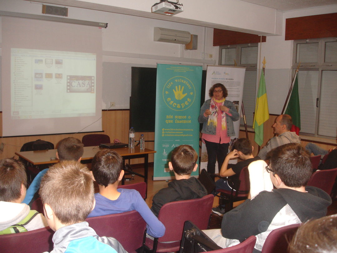 Ação de sensibilização: Plásticos e Companhia