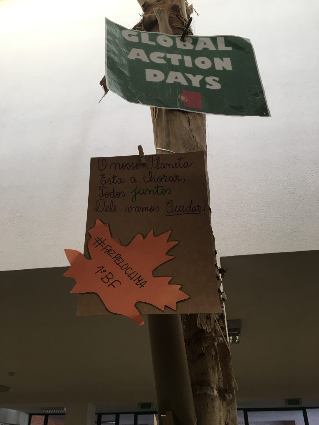 #Globalactionday EB1/JI de Fitares fez pelo clima