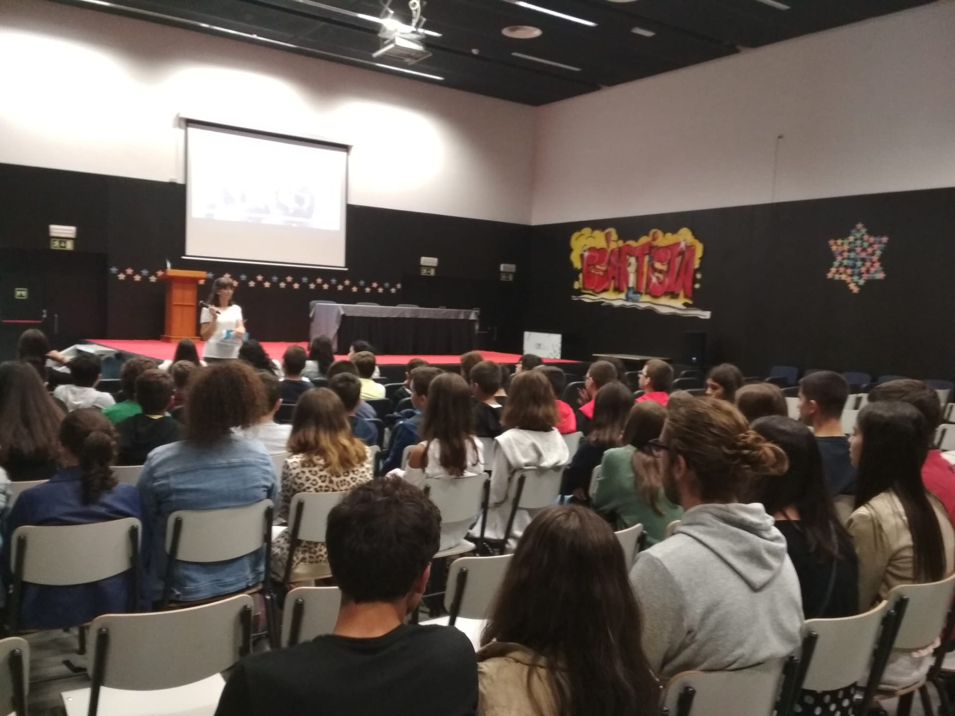 Palestra alunos para alunos