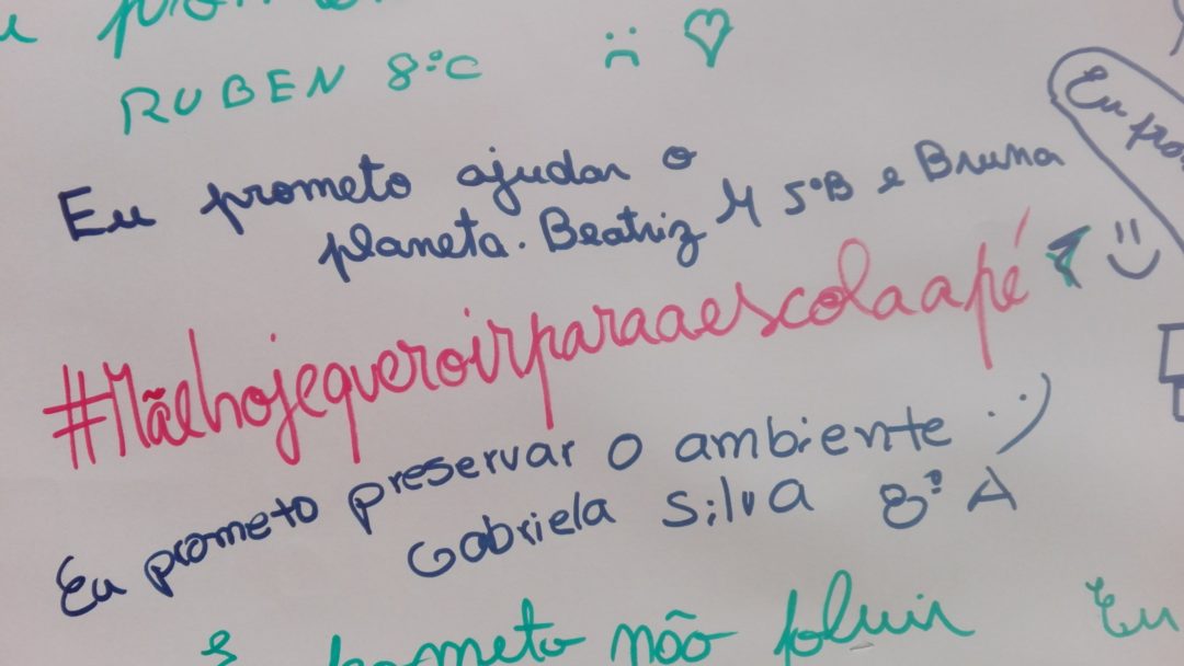 #FazPeloClima #EcoEscolasFazPeloClima #GlobalActionDays