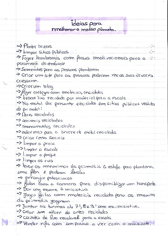 Faz pelo clima na Escola Básica do Castelo!