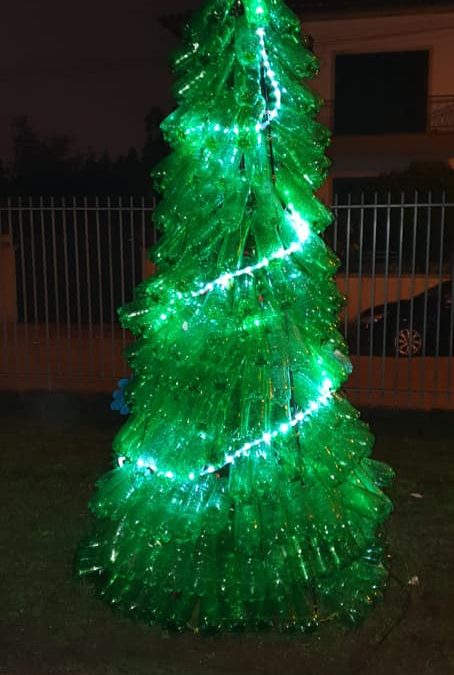O Natal com garrafas de plástico chega à EBS do LEVANTE da MAIA – Global Action Days #ecoescolasfazpeloclima