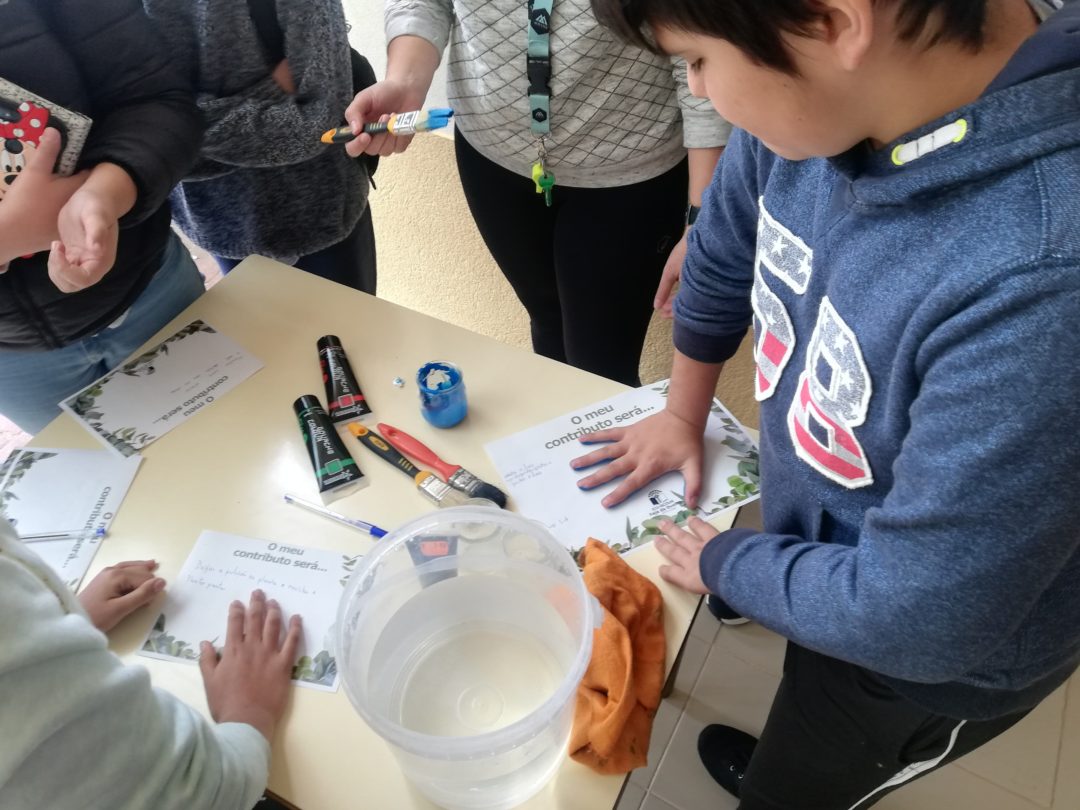 EBS/PE da Calheta (Fajã da Ovelha) na luta contra as Alterações Climáticas!