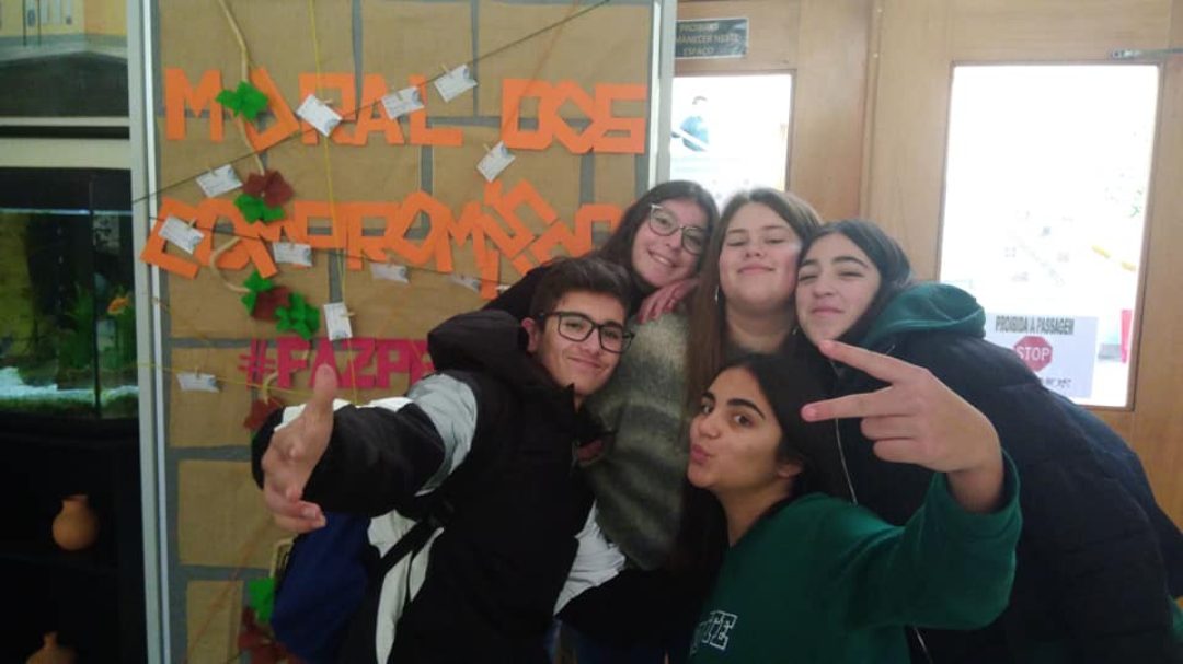 Mural dos Compromissos #fazpeloclima EBS Levante da Maia