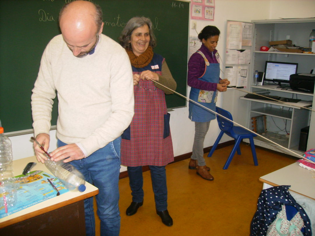 E.B.1/J.I de Vale do Calvo faz pelo Clima