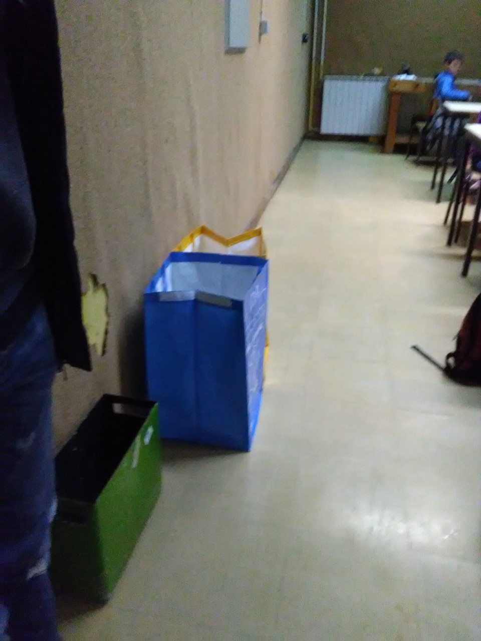 Separação Seletiva na Escola Básica de Gandarela – Colocação de ecobags