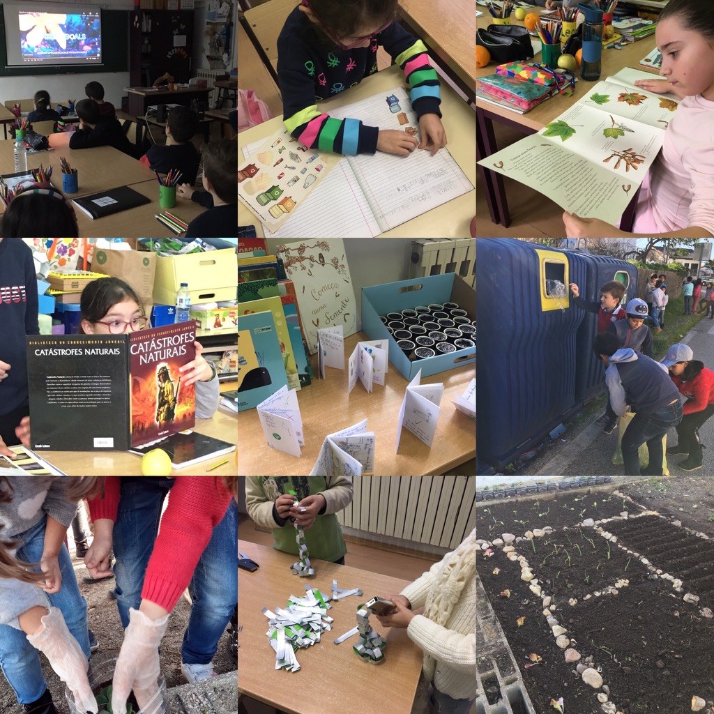 ALUNOS DA E.B. DE ALFARELOS SENSIBILIZADOS PARA A GREVE CLIMÁTICA GLOBAL