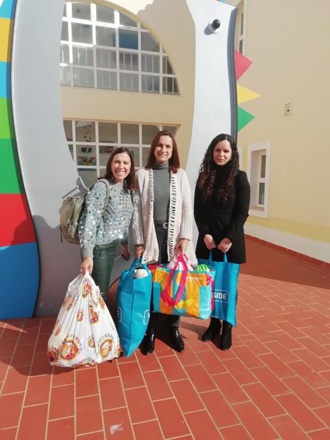 Recolha de brinquedos usados