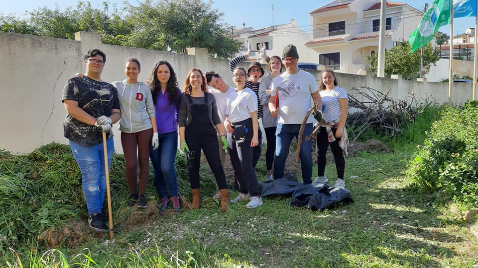 Limpeza do recinto escolar