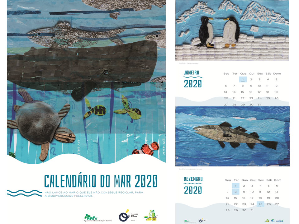 Calendário do Mar 2020