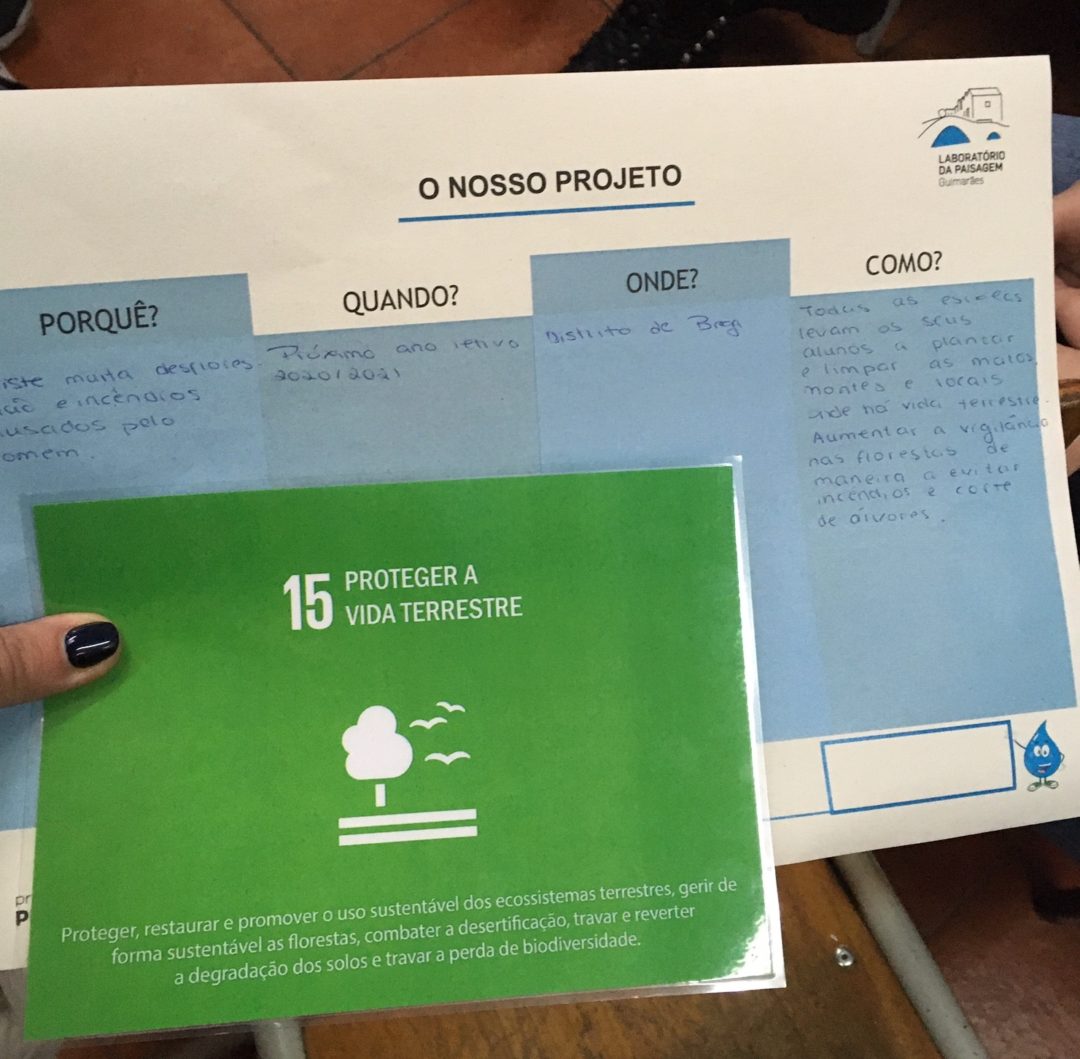 Palestra sobre os Objetivos do Desenvolvimento Sustentável (ODS)