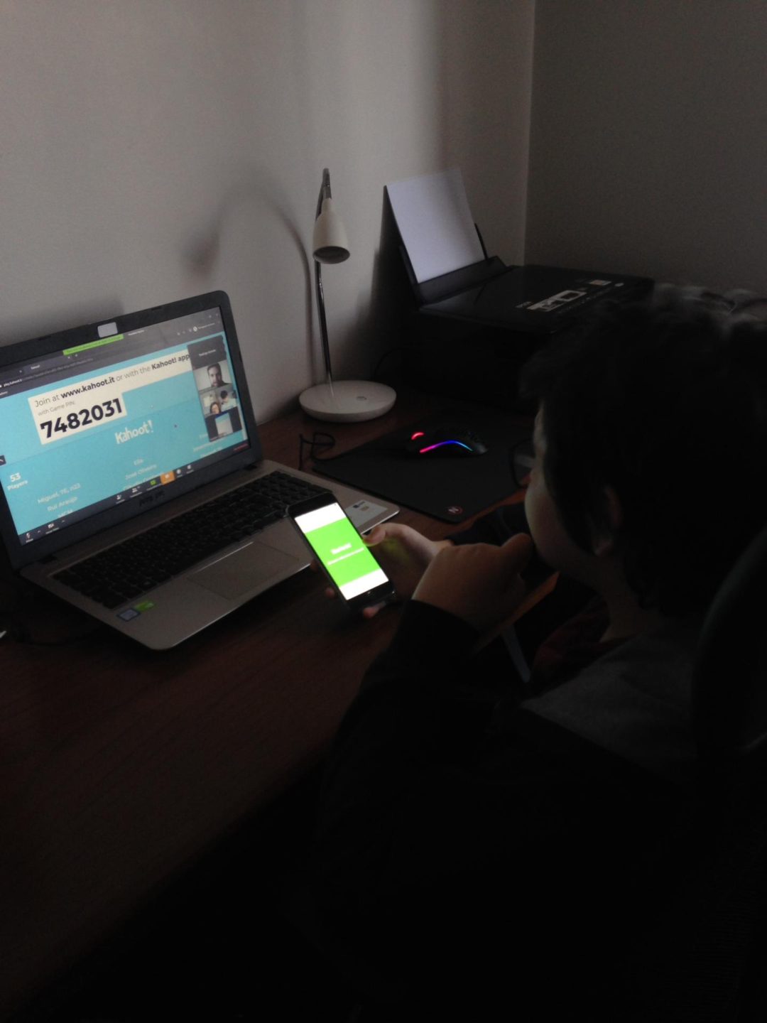 Atividade #EcoEscolasFicaEmCasa#ABAE#Kahoot#ZOOM #EcoEscolas#fiqueemcasa