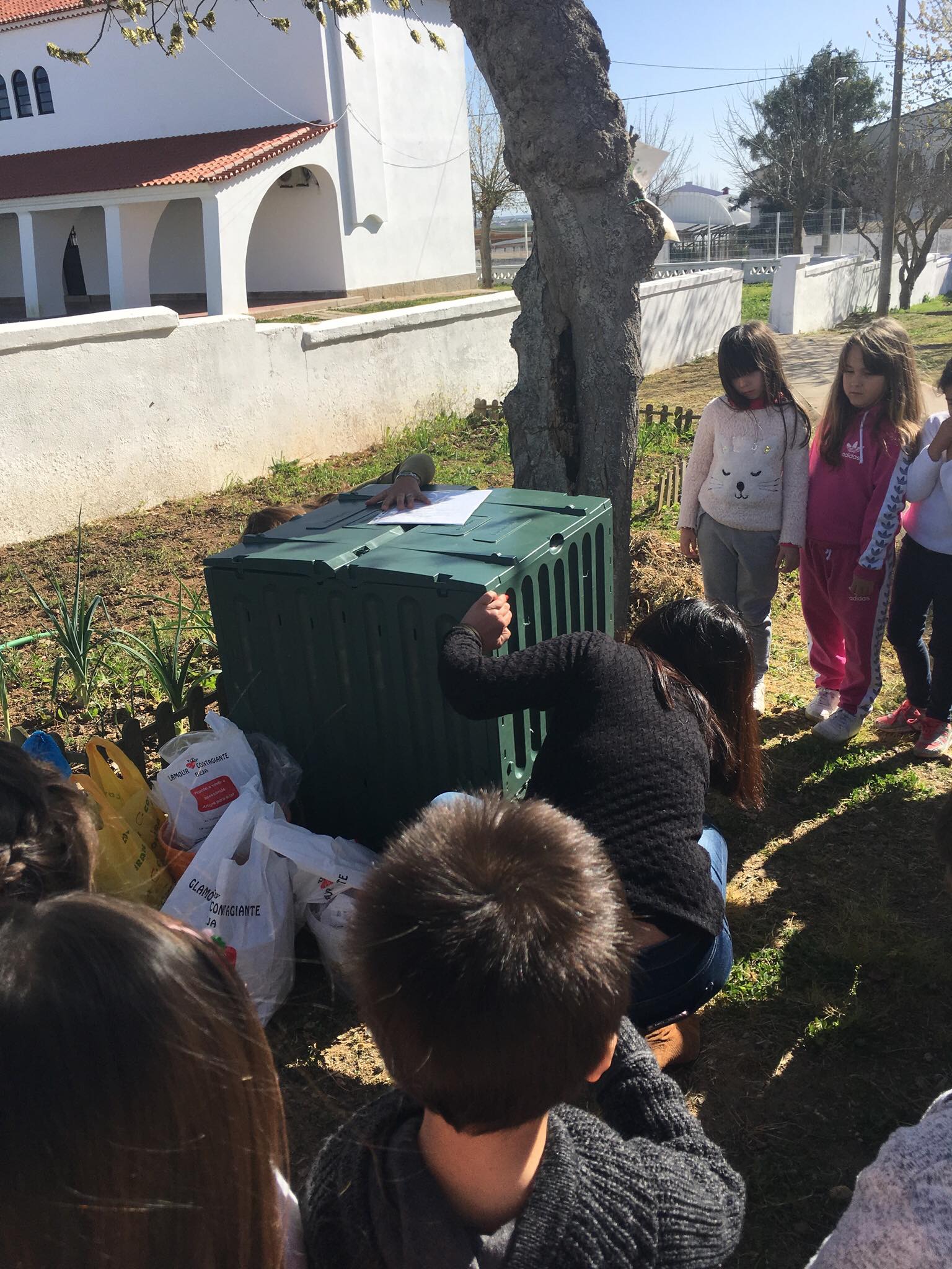 83707431_838774246588267_6038942485982478336_n (1) Ilustrar i início da compostagem na escola