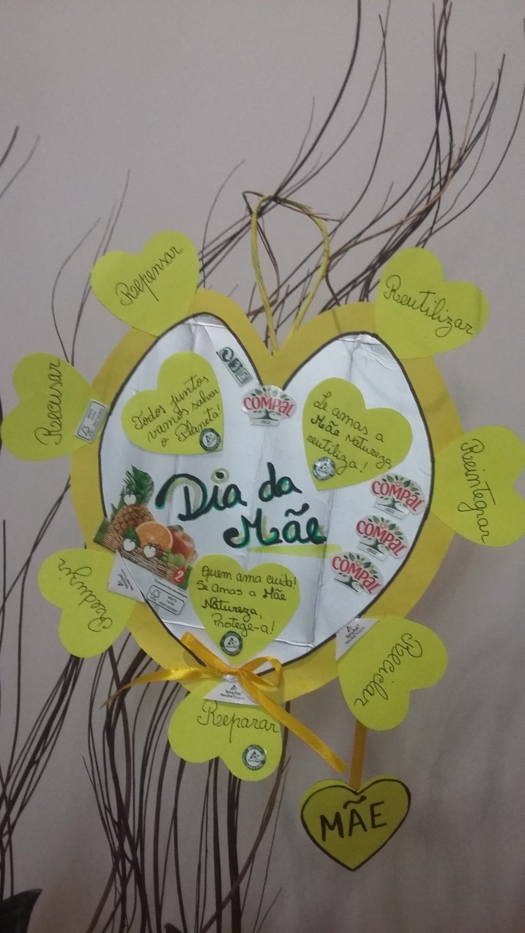 “Sim, no Dia da Mãe o Coração é Amarelo”