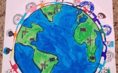 Se utilizarmos energias renováveis, teremos um planeta mais feliz.