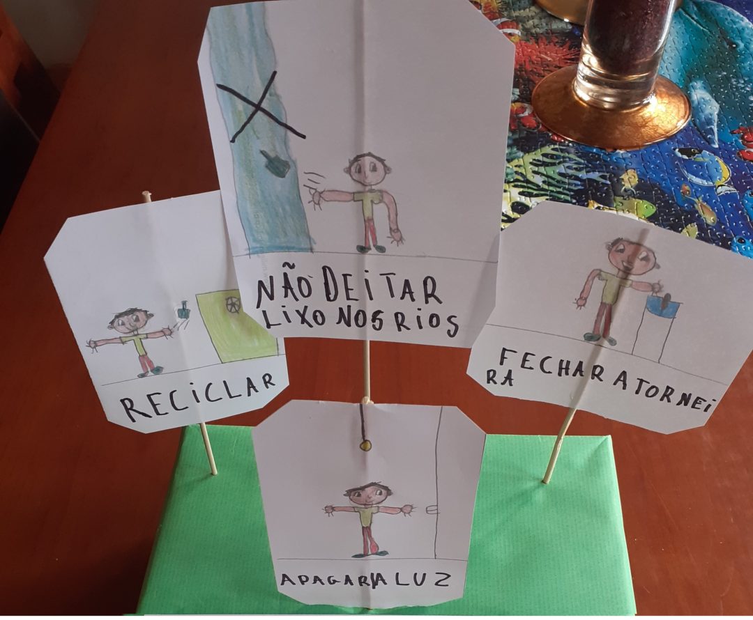 #EcoEscolasFazPeloClima #Global Action Days #DIA DA TERRA – A Minha Família Compromete-se Pelo Clima EB-JI A LÃ E A NEVE