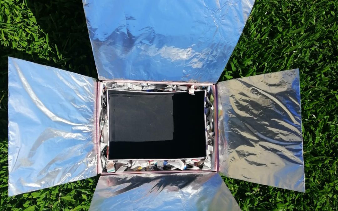 #Fico em casa – Construção de Fornos solares