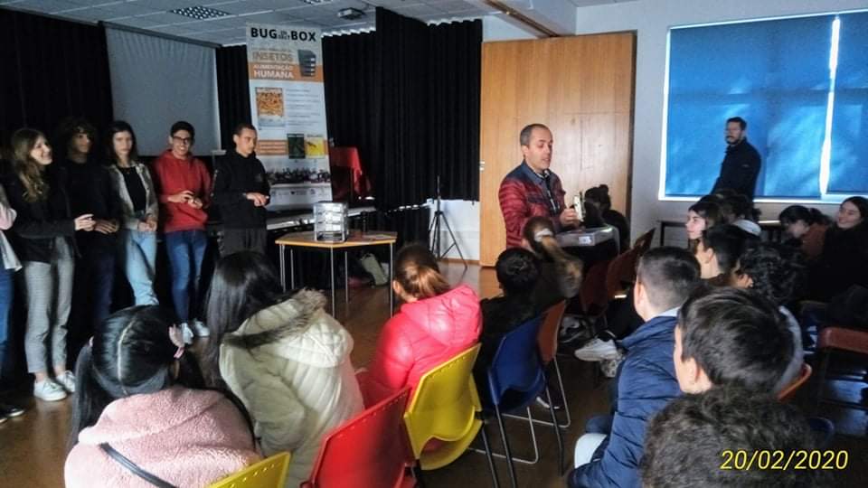 Palestra “Insectos à mesa”