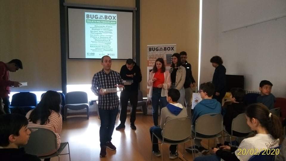 Palestra “Insectos à mesa”