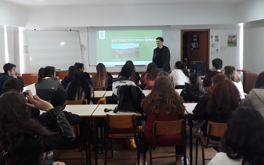 Escola Básica e Secundária de São João da Madeira : Ação de Sensibilização: “Vem conhecer o Parque do Rio Ul”