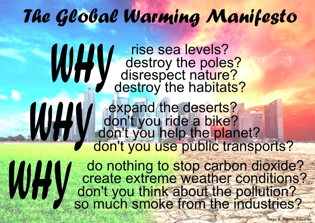 “A World at Risk” – Manifesto 