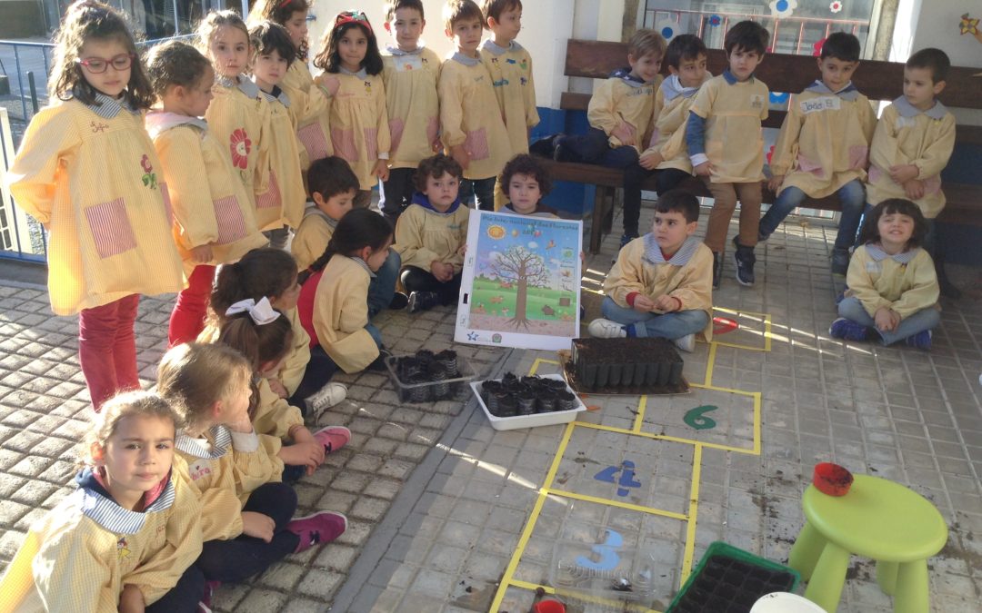 Dia Nacional da Floresta Autóctone no Jardim de Infância da Associação de Beneficência Popular de Gouveia