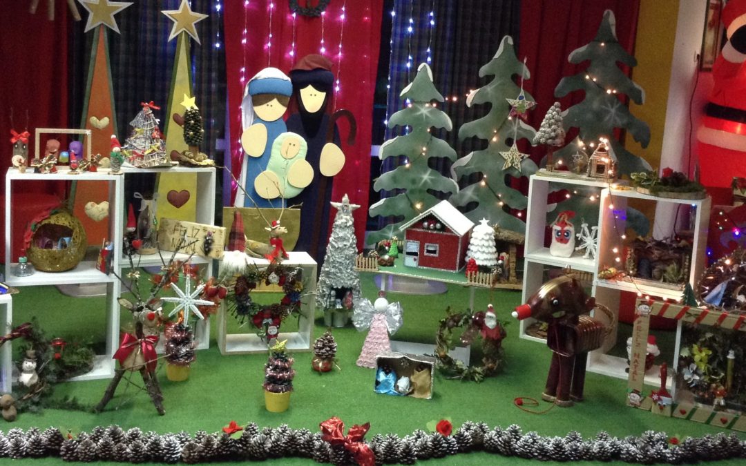 “Decorações de Natal Recicladas”! Elaboradas pelas crianças/ Encarregados de Educação – ABPG
