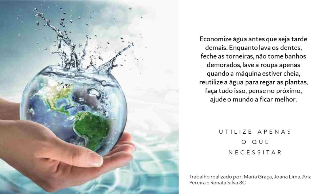 A água um recurso ameaçado-  Que posso eu fazer?